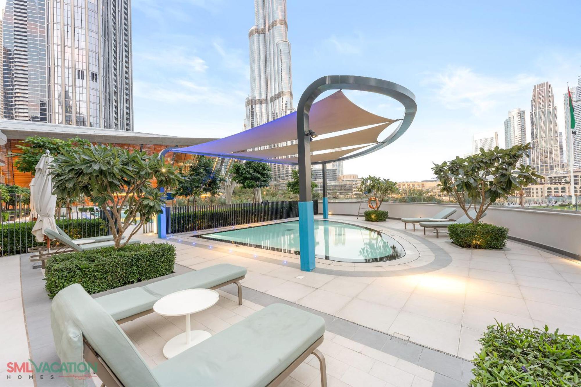 Sml Vacation Homes - Sky High Apartments With Burj Khalifa And Dubai Fountain Views At Grande Signature, Downtown Dubai Esterno foto