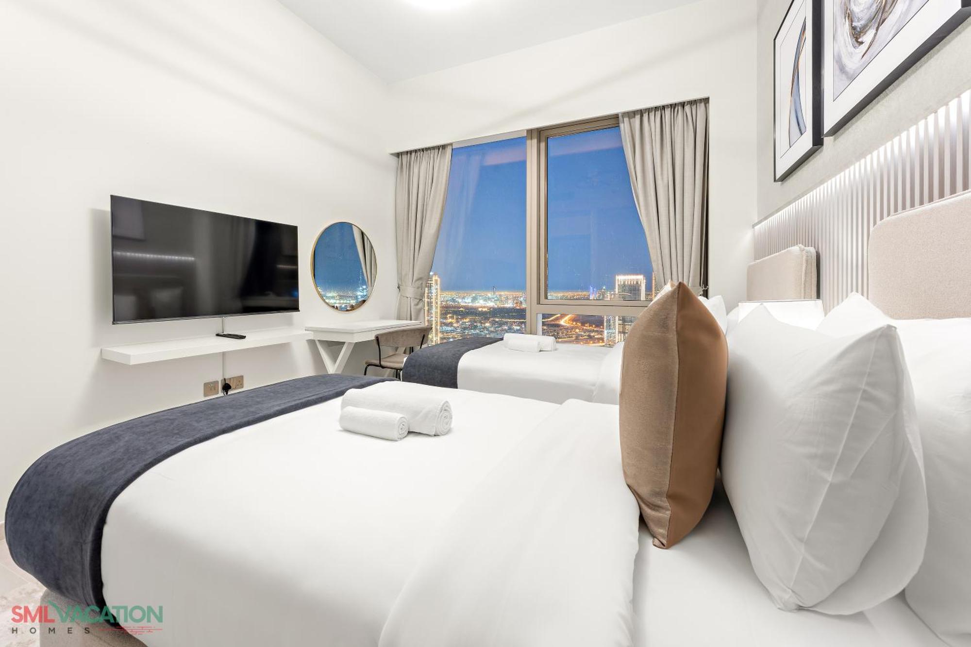 Sml Vacation Homes - Sky High Apartments With Burj Khalifa And Dubai Fountain Views At Grande Signature, Downtown Dubai Esterno foto