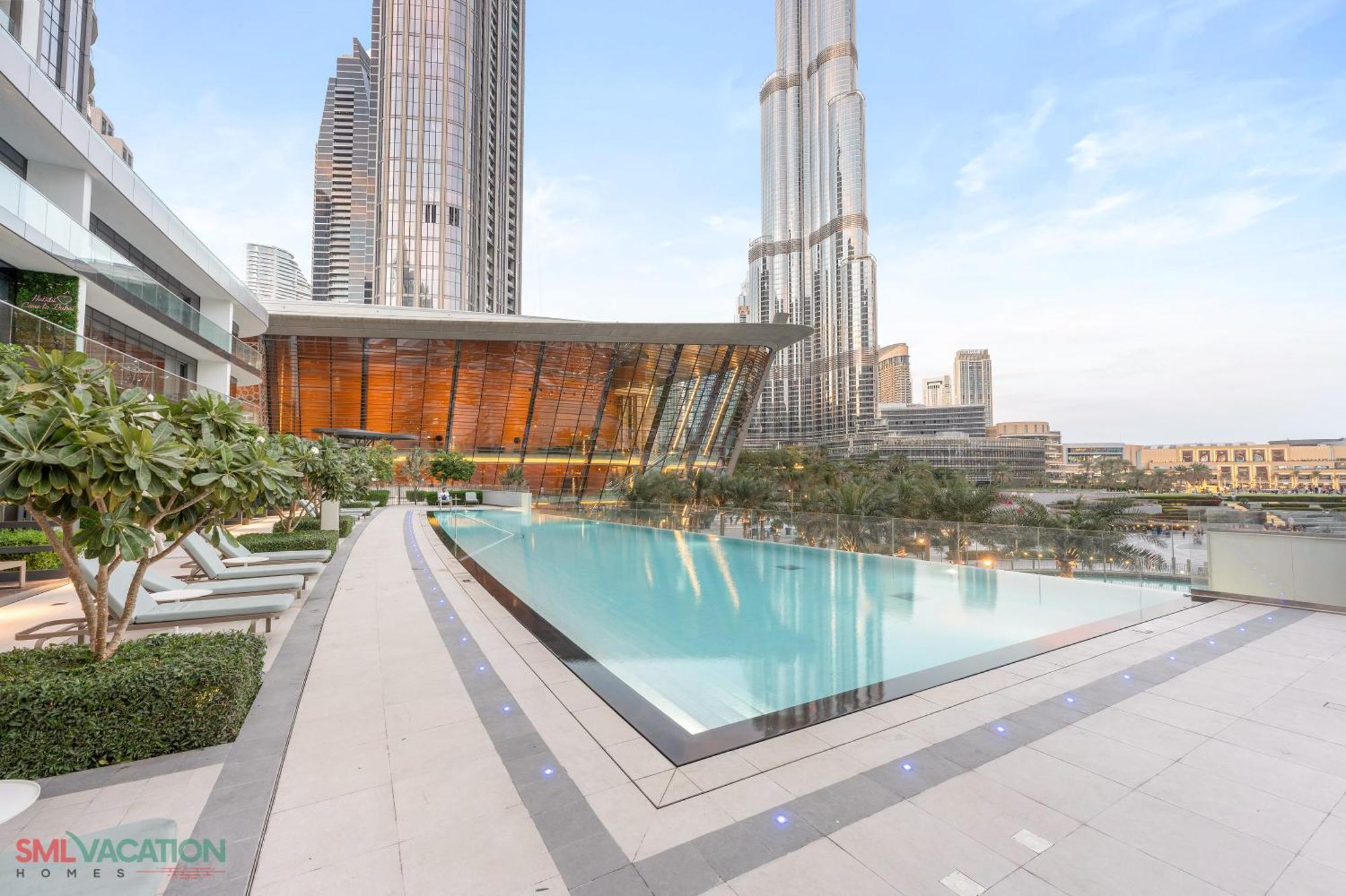 Sml Vacation Homes - Sky High Apartments With Burj Khalifa And Dubai Fountain Views At Grande Signature, Downtown Dubai Esterno foto