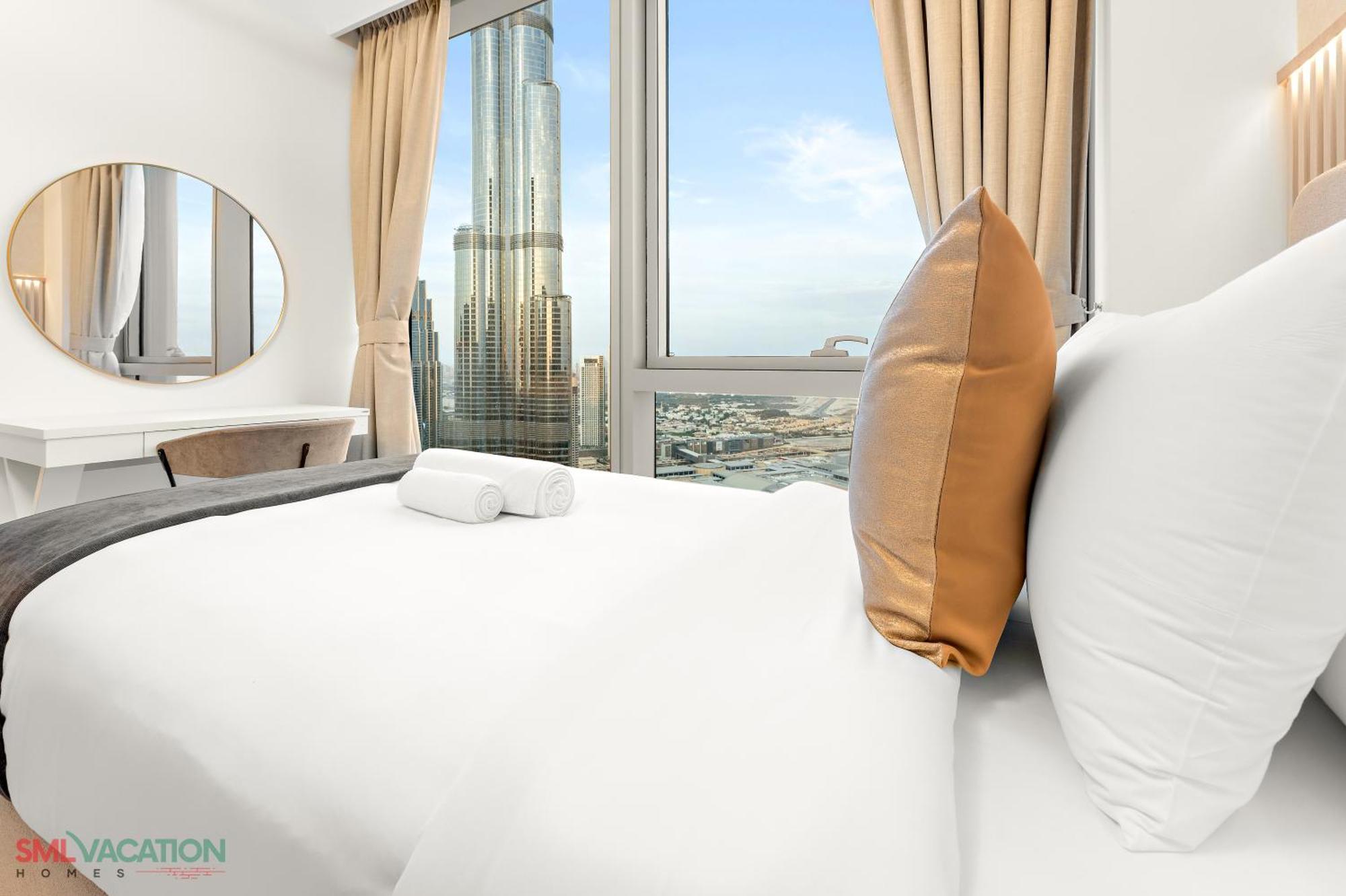 Sml Vacation Homes - Sky High Apartments With Burj Khalifa And Dubai Fountain Views At Grande Signature, Downtown Dubai Esterno foto