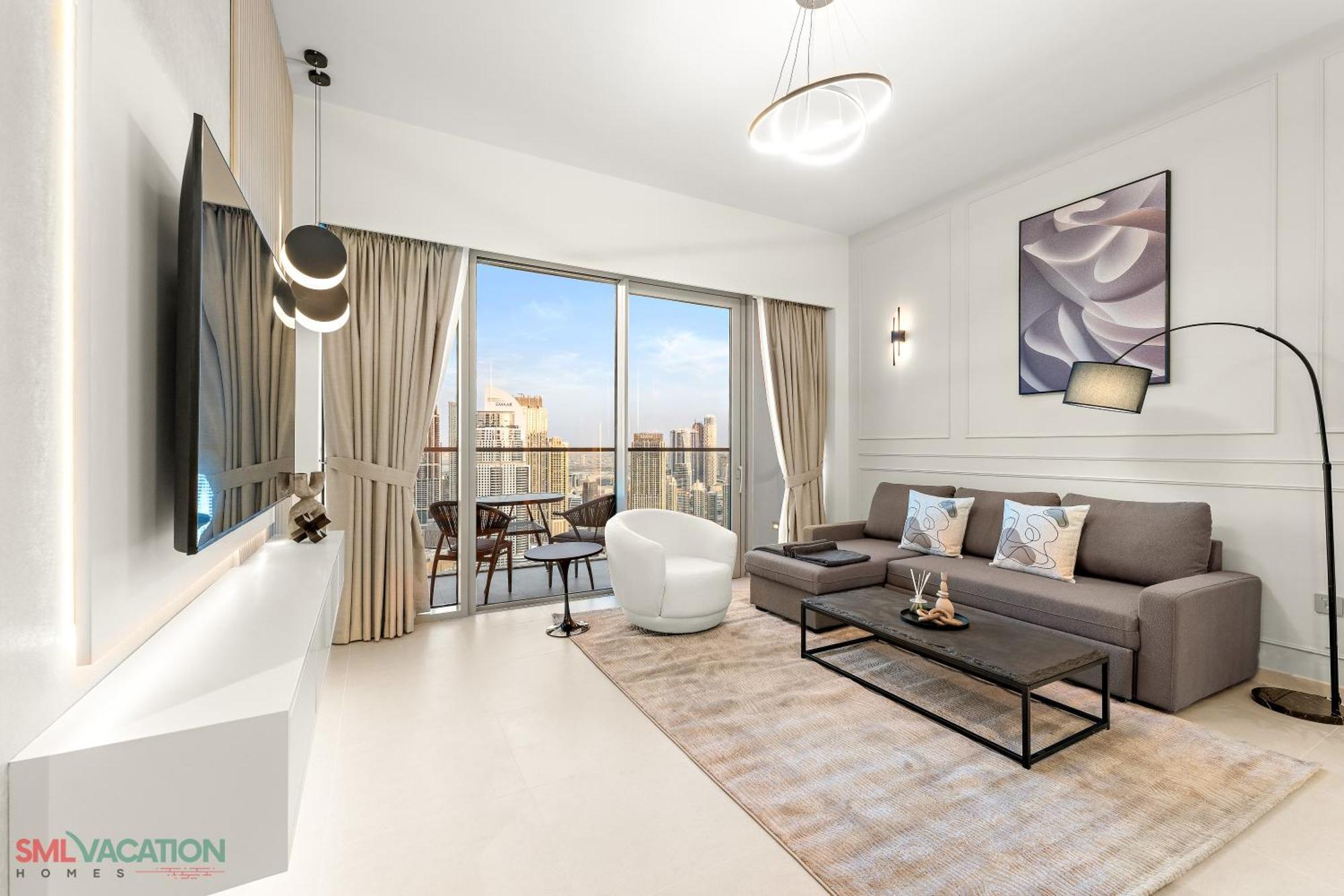 Sml Vacation Homes - Sky High Apartments With Burj Khalifa And Dubai Fountain Views At Grande Signature, Downtown Dubai Esterno foto