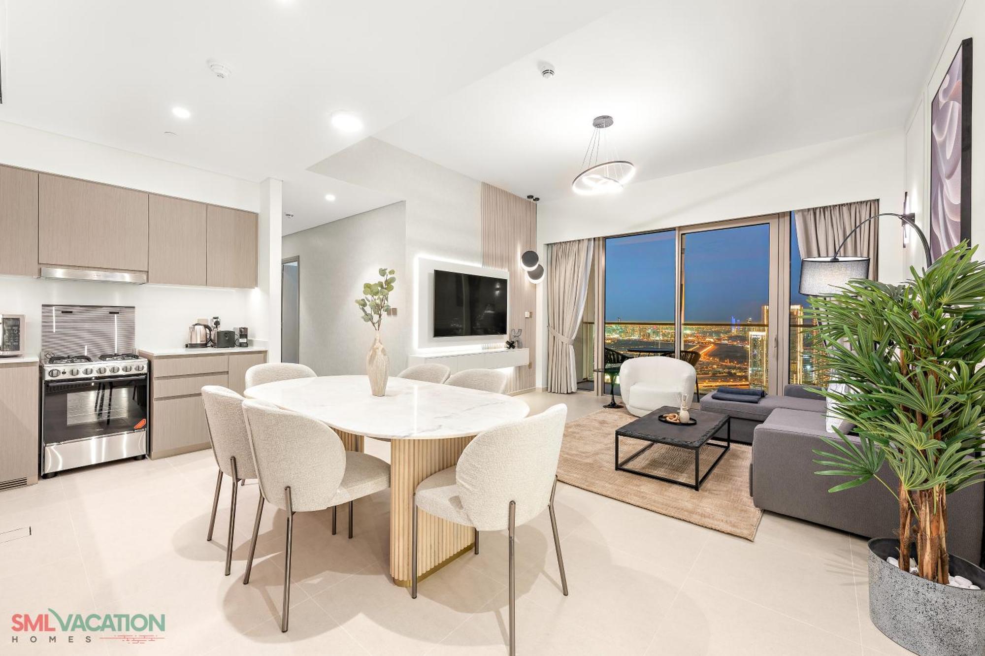 Sml Vacation Homes - Sky High Apartments With Burj Khalifa And Dubai Fountain Views At Grande Signature, Downtown Dubai Esterno foto