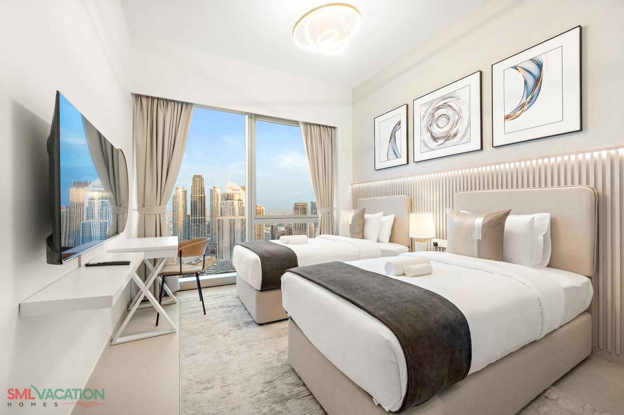 Sml Vacation Homes - Sky High Apartments With Burj Khalifa And Dubai Fountain Views At Grande Signature, Downtown Dubai Esterno foto