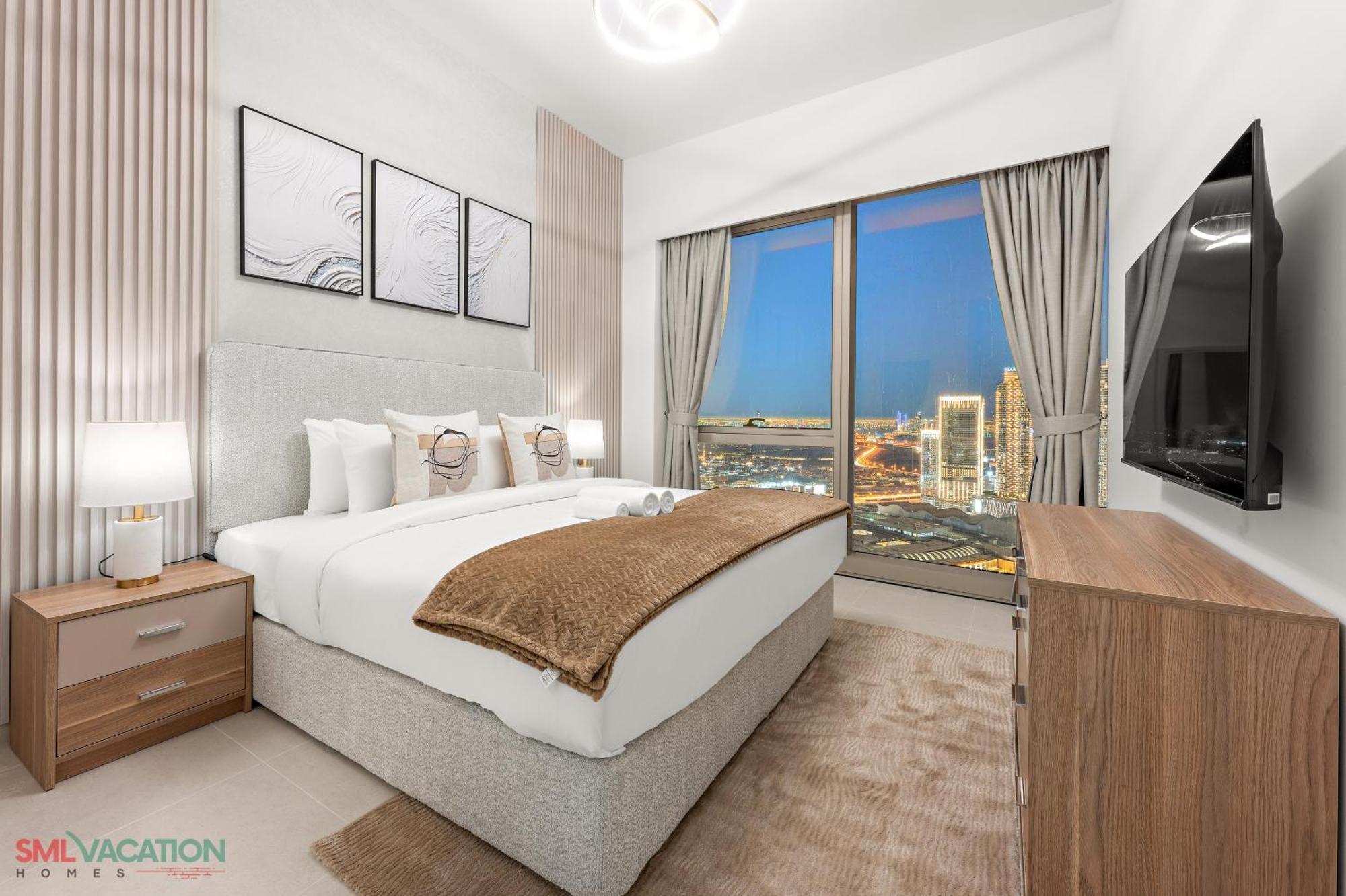 Sml Vacation Homes - Sky High Apartments With Burj Khalifa And Dubai Fountain Views At Grande Signature, Downtown Dubai Esterno foto