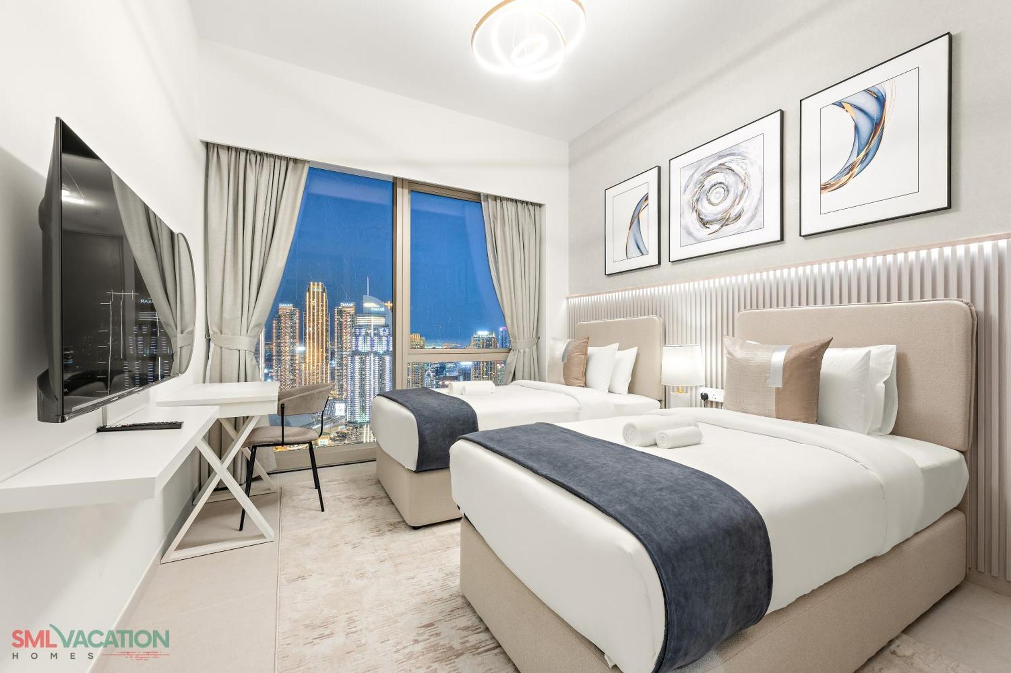Sml Vacation Homes - Sky High Apartments With Burj Khalifa And Dubai Fountain Views At Grande Signature, Downtown Dubai Esterno foto